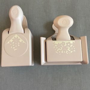 Martha Stewart floral paper craft punch set